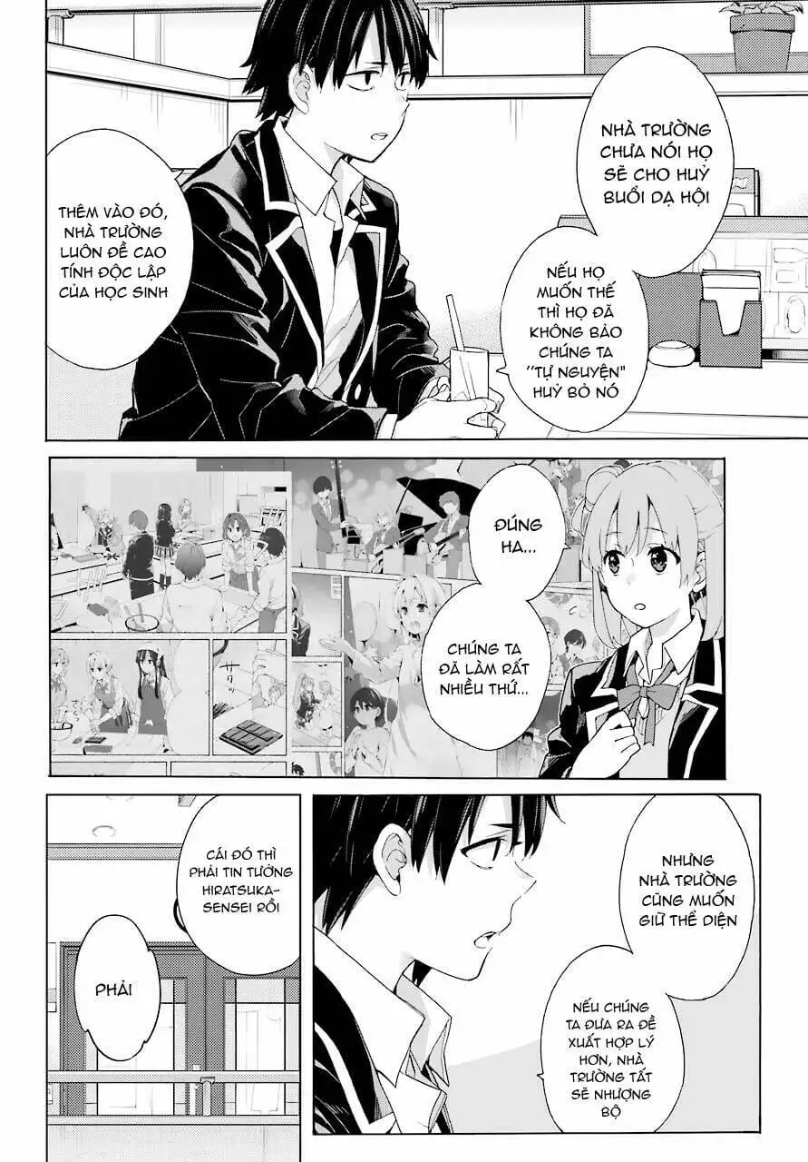 Truyện Tranh Chuyện Tình Thanh Xuân Bi Hài Của Tôi Quả Nhiên Là Sai Lầm - Oregairu trang 6