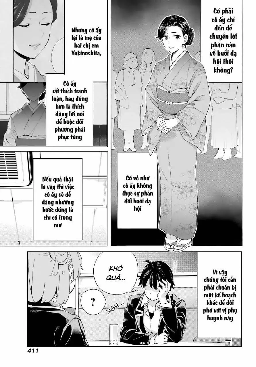 Truyện Tranh Chuyện Tình Thanh Xuân Bi Hài Của Tôi Quả Nhiên Là Sai Lầm - Oregairu trang 6