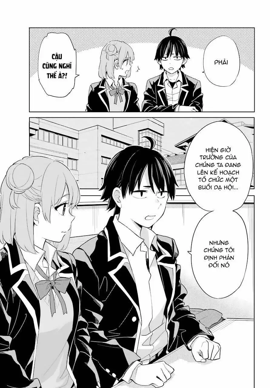Truyện Tranh Chuyện Tình Thanh Xuân Bi Hài Của Tôi Quả Nhiên Là Sai Lầm - Oregairu trang 6