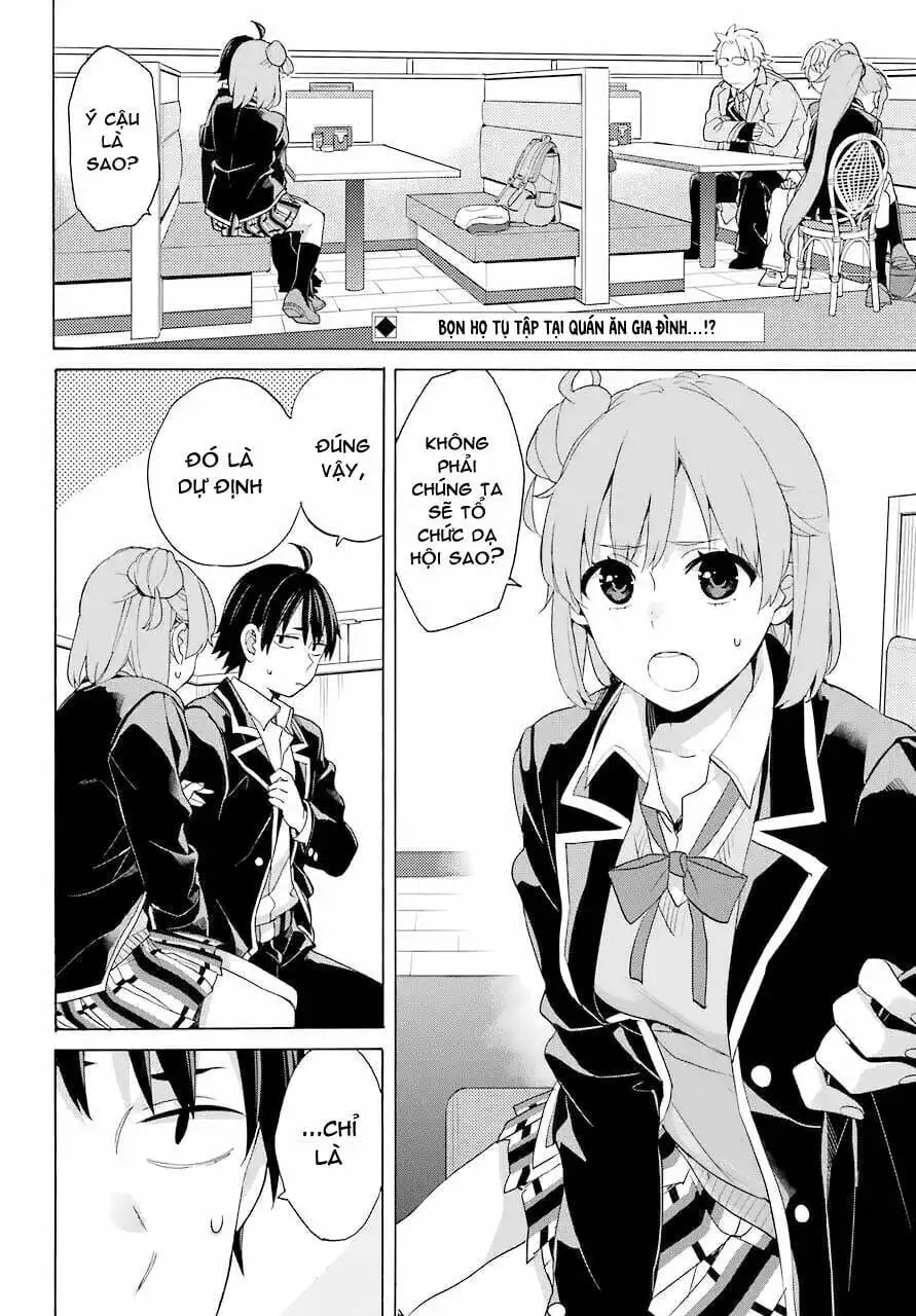 Truyện Tranh Chuyện Tình Thanh Xuân Bi Hài Của Tôi Quả Nhiên Là Sai Lầm - Oregairu trang 6