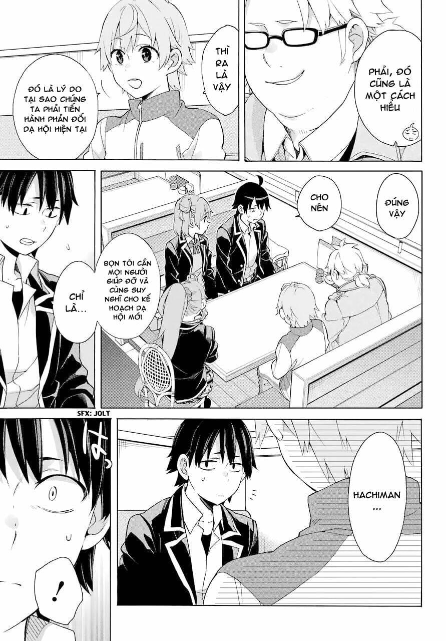 Truyện Tranh Chuyện Tình Thanh Xuân Bi Hài Của Tôi Quả Nhiên Là Sai Lầm - Oregairu trang 6