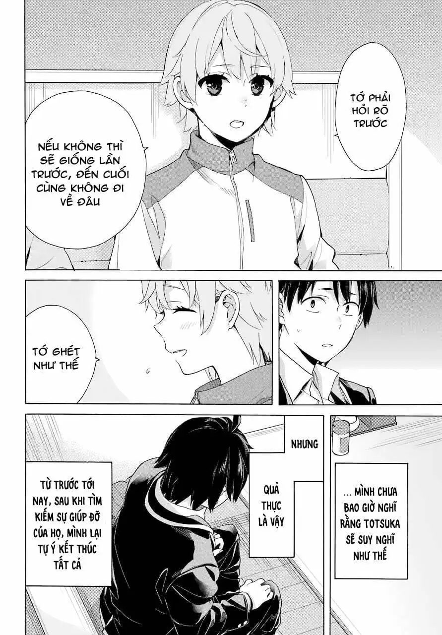 Truyện Tranh Chuyện Tình Thanh Xuân Bi Hài Của Tôi Quả Nhiên Là Sai Lầm - Oregairu trang 6