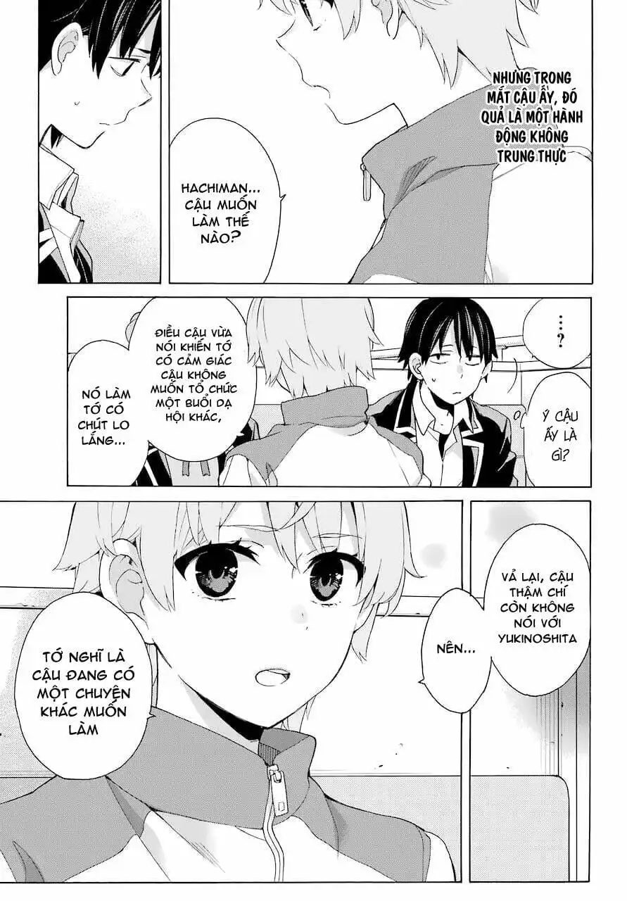 Truyện Tranh Chuyện Tình Thanh Xuân Bi Hài Của Tôi Quả Nhiên Là Sai Lầm - Oregairu trang 6