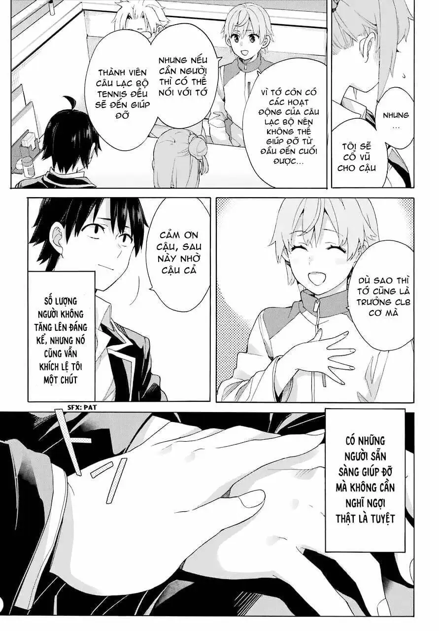 Truyện Tranh Chuyện Tình Thanh Xuân Bi Hài Của Tôi Quả Nhiên Là Sai Lầm - Oregairu trang 6