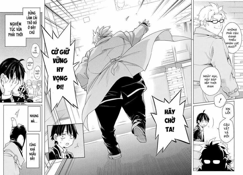 Truyện Tranh Chuyện Tình Thanh Xuân Bi Hài Của Tôi Quả Nhiên Là Sai Lầm - Oregairu trang 6