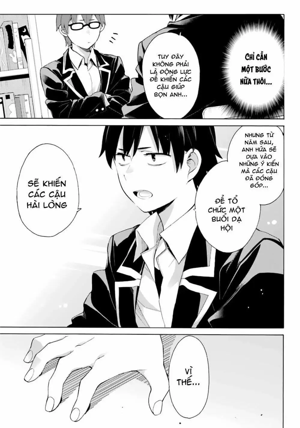 Truyện Tranh Chuyện Tình Thanh Xuân Bi Hài Của Tôi Quả Nhiên Là Sai Lầm - Oregairu trang 6