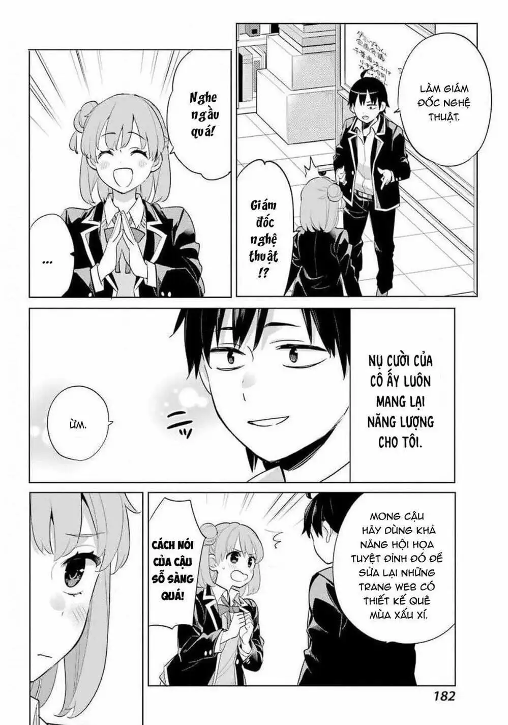 Truyện Tranh Chuyện Tình Thanh Xuân Bi Hài Của Tôi Quả Nhiên Là Sai Lầm - Oregairu trang 6