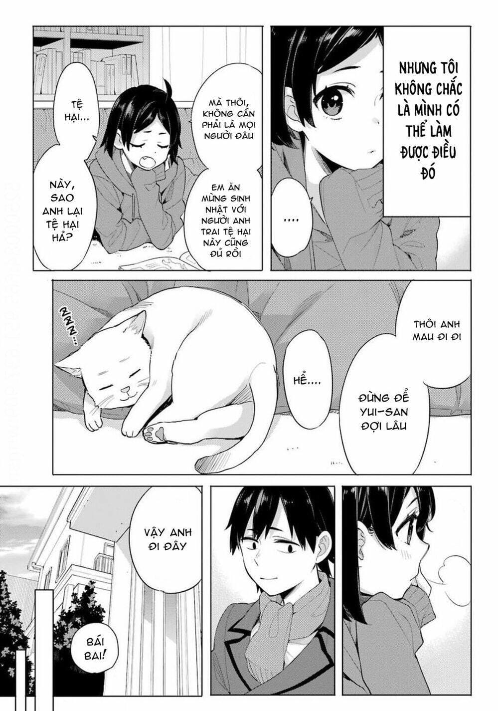 Truyện Tranh Chuyện Tình Thanh Xuân Bi Hài Của Tôi Quả Nhiên Là Sai Lầm - Oregairu trang 6