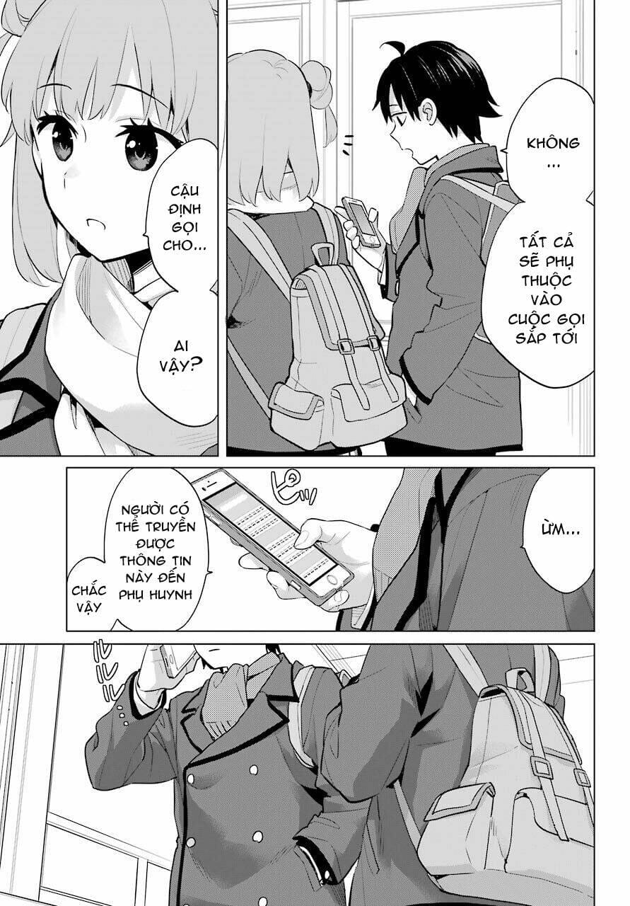 Truyện Tranh Chuyện Tình Thanh Xuân Bi Hài Của Tôi Quả Nhiên Là Sai Lầm - Oregairu trang 6