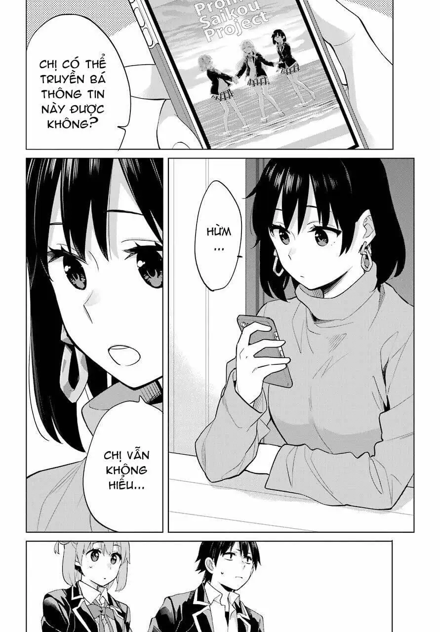 Truyện Tranh Chuyện Tình Thanh Xuân Bi Hài Của Tôi Quả Nhiên Là Sai Lầm - Oregairu trang 6