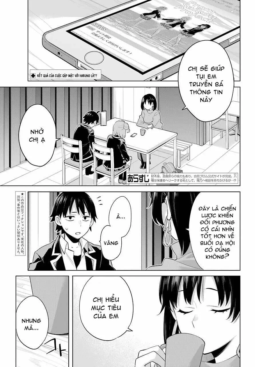 Truyện Tranh Chuyện Tình Thanh Xuân Bi Hài Của Tôi Quả Nhiên Là Sai Lầm - Oregairu trang 6