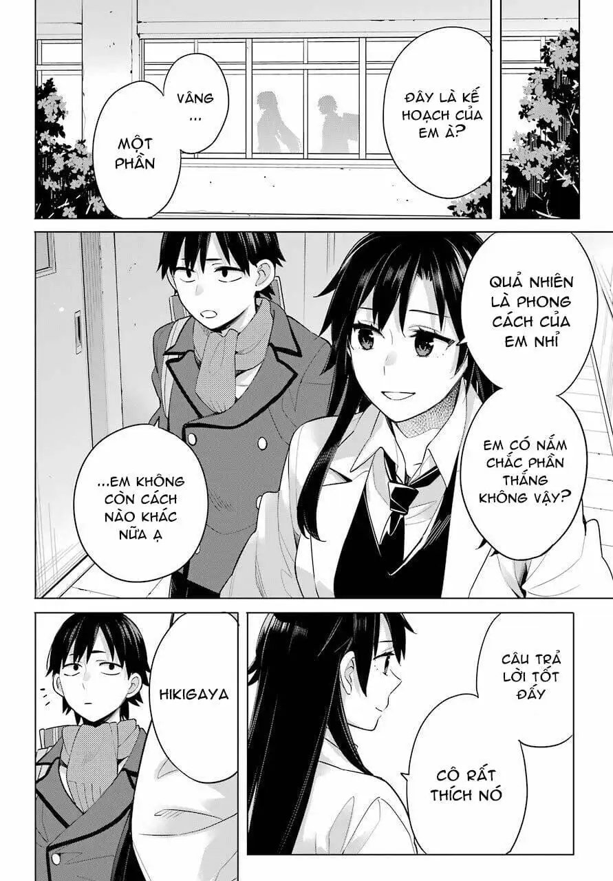 Truyện Tranh Chuyện Tình Thanh Xuân Bi Hài Của Tôi Quả Nhiên Là Sai Lầm - Oregairu trang 6