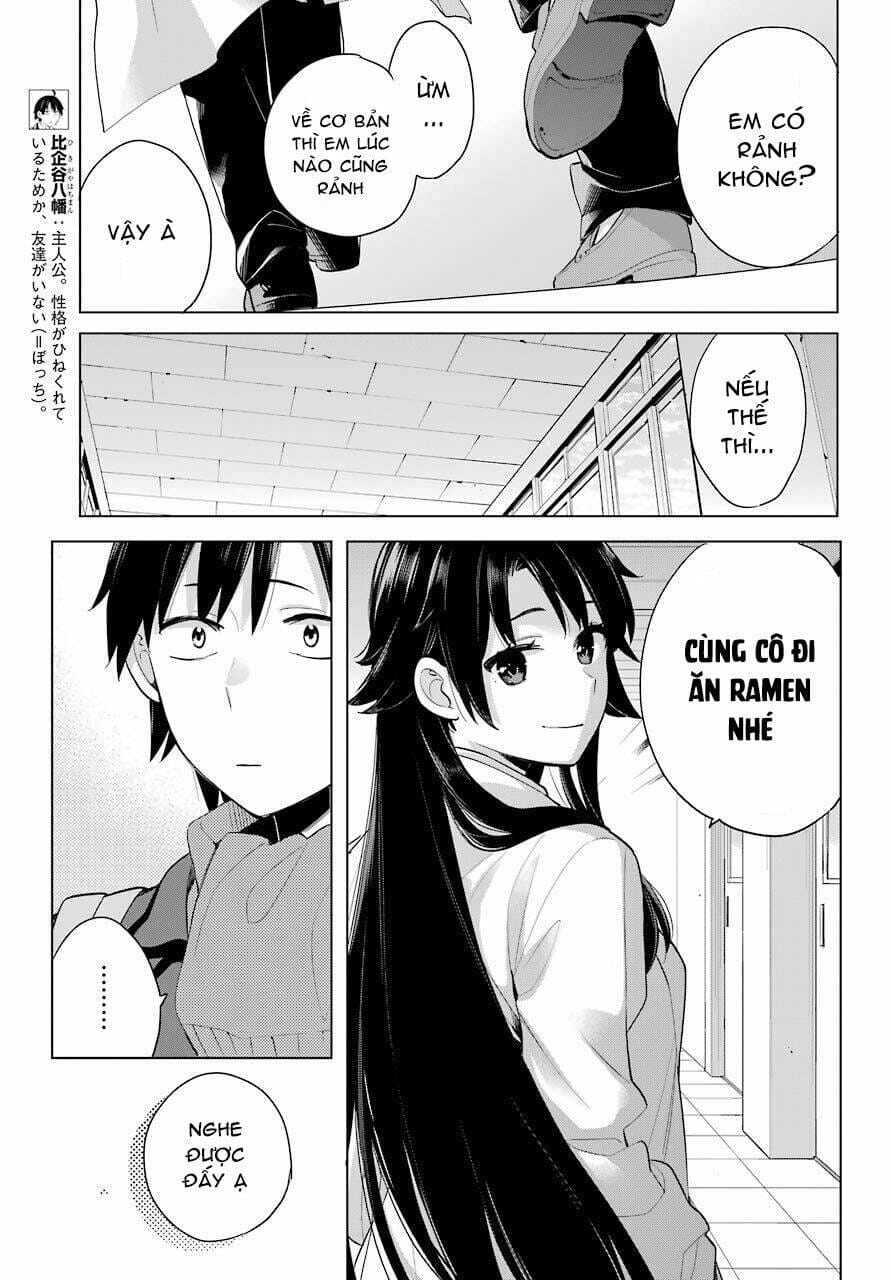 Truyện Tranh Chuyện Tình Thanh Xuân Bi Hài Của Tôi Quả Nhiên Là Sai Lầm - Oregairu trang 6