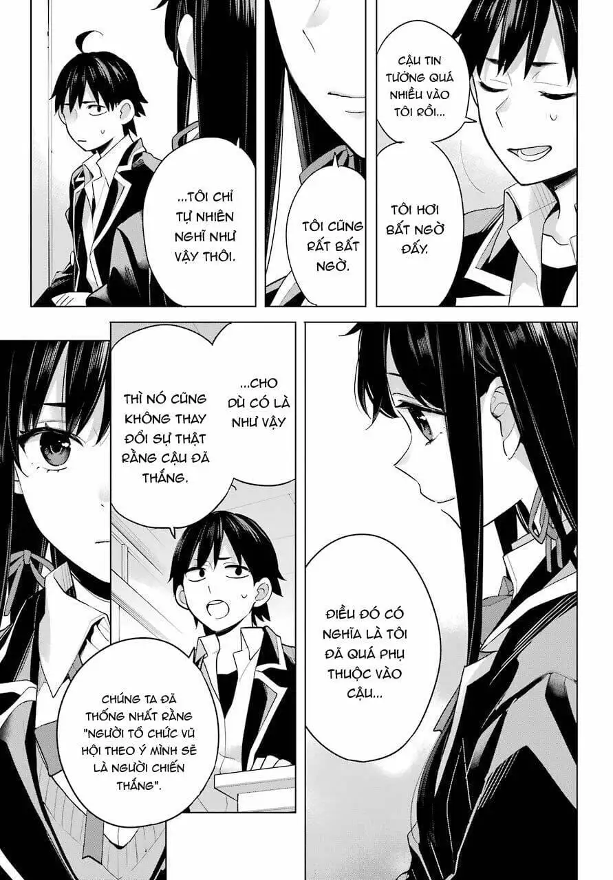 Truyện Tranh Chuyện Tình Thanh Xuân Bi Hài Của Tôi Quả Nhiên Là Sai Lầm - Oregairu trang 6