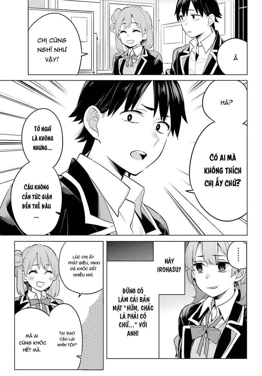 Truyện Tranh Chuyện Tình Thanh Xuân Bi Hài Của Tôi Quả Nhiên Là Sai Lầm - Oregairu trang 6