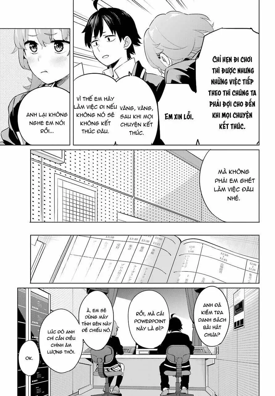 Truyện Tranh Chuyện Tình Thanh Xuân Bi Hài Của Tôi Quả Nhiên Là Sai Lầm - Oregairu trang 6