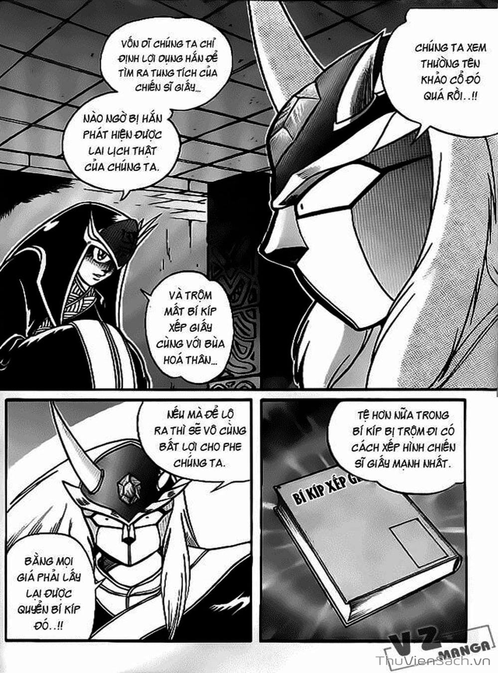 Truyện Tranh Hiệp Sĩ Giấy - Origami Fighter trang 5