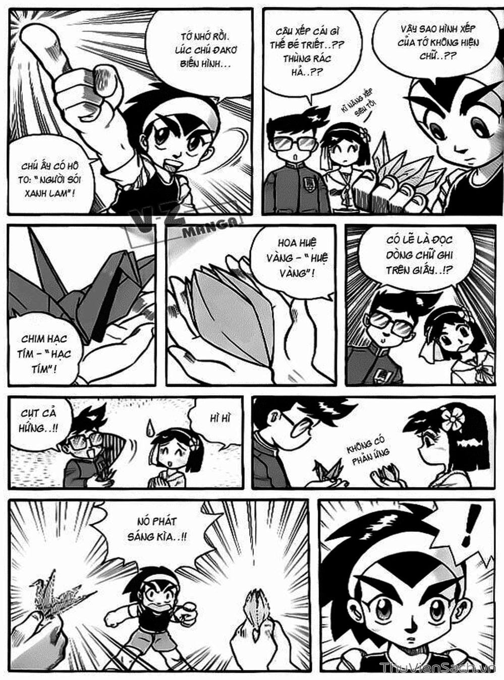 Truyện Tranh Hiệp Sĩ Giấy - Origami Fighter trang 5