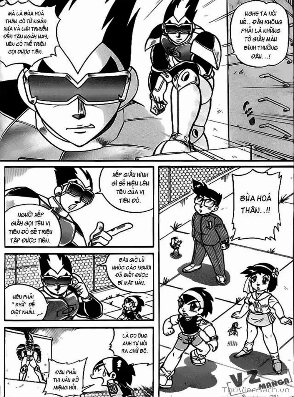 Truyện Tranh Hiệp Sĩ Giấy - Origami Fighter trang 5