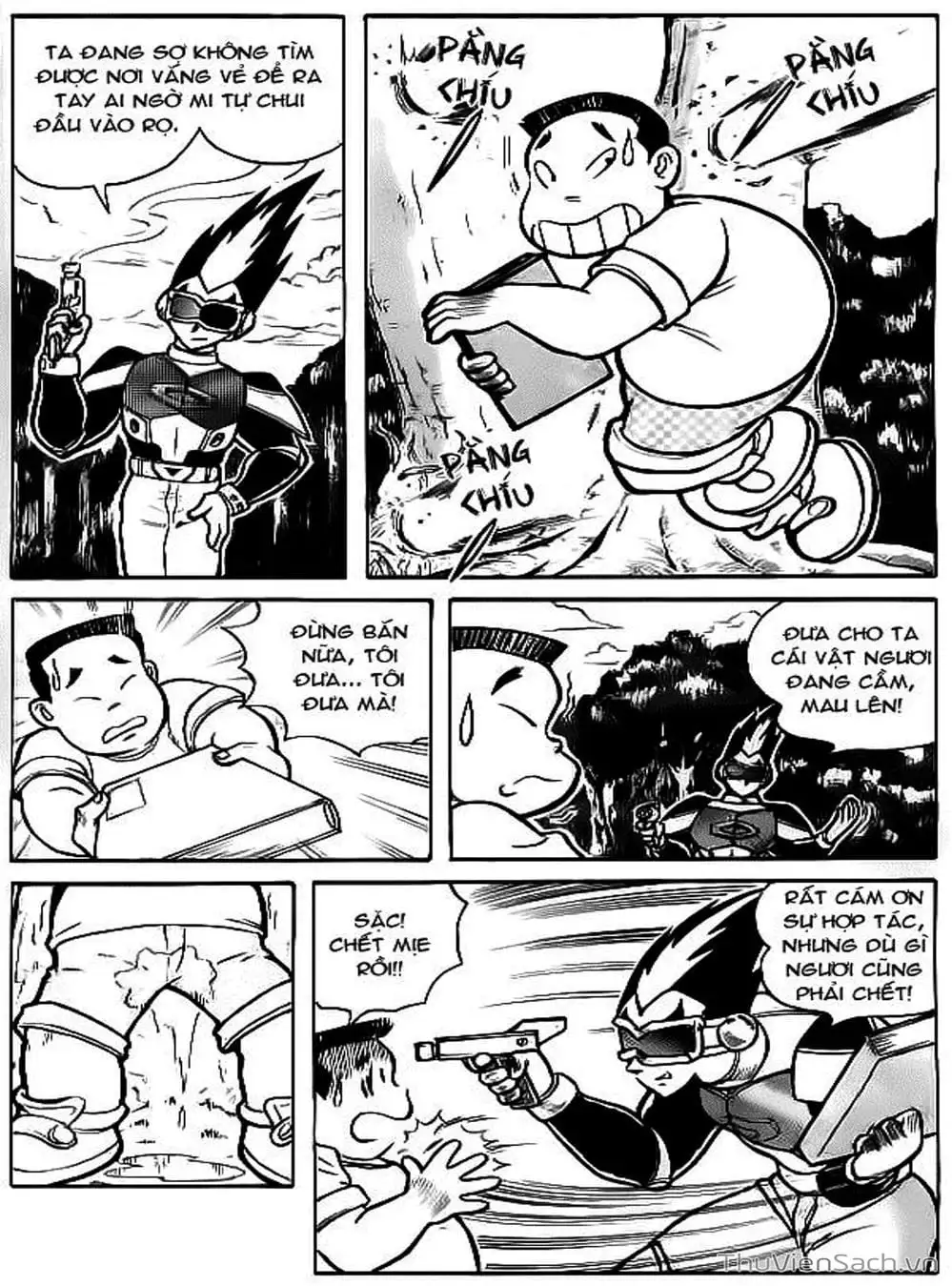 Truyện Tranh Hiệp Sĩ Giấy - Origami Fighter trang 5