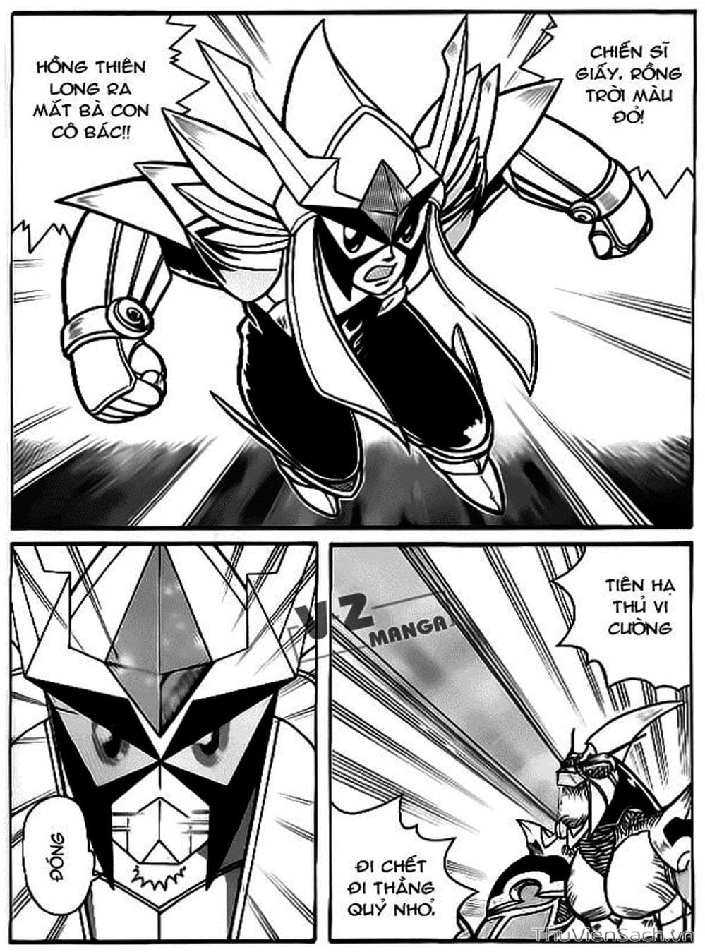 Truyện Tranh Hiệp Sĩ Giấy - Origami Fighter trang 5