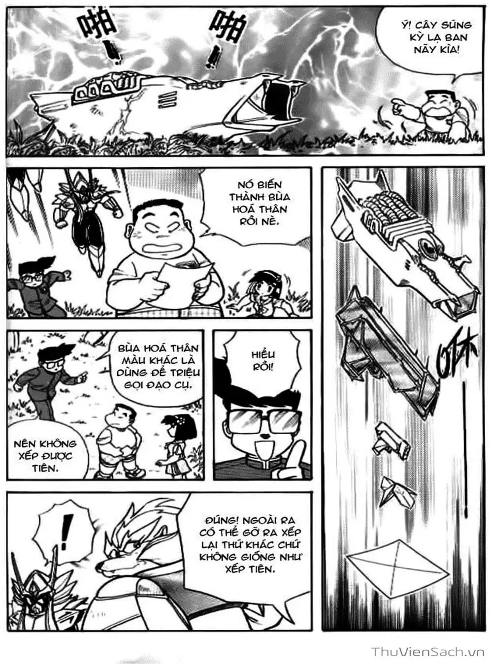 Truyện Tranh Hiệp Sĩ Giấy - Origami Fighter trang 5