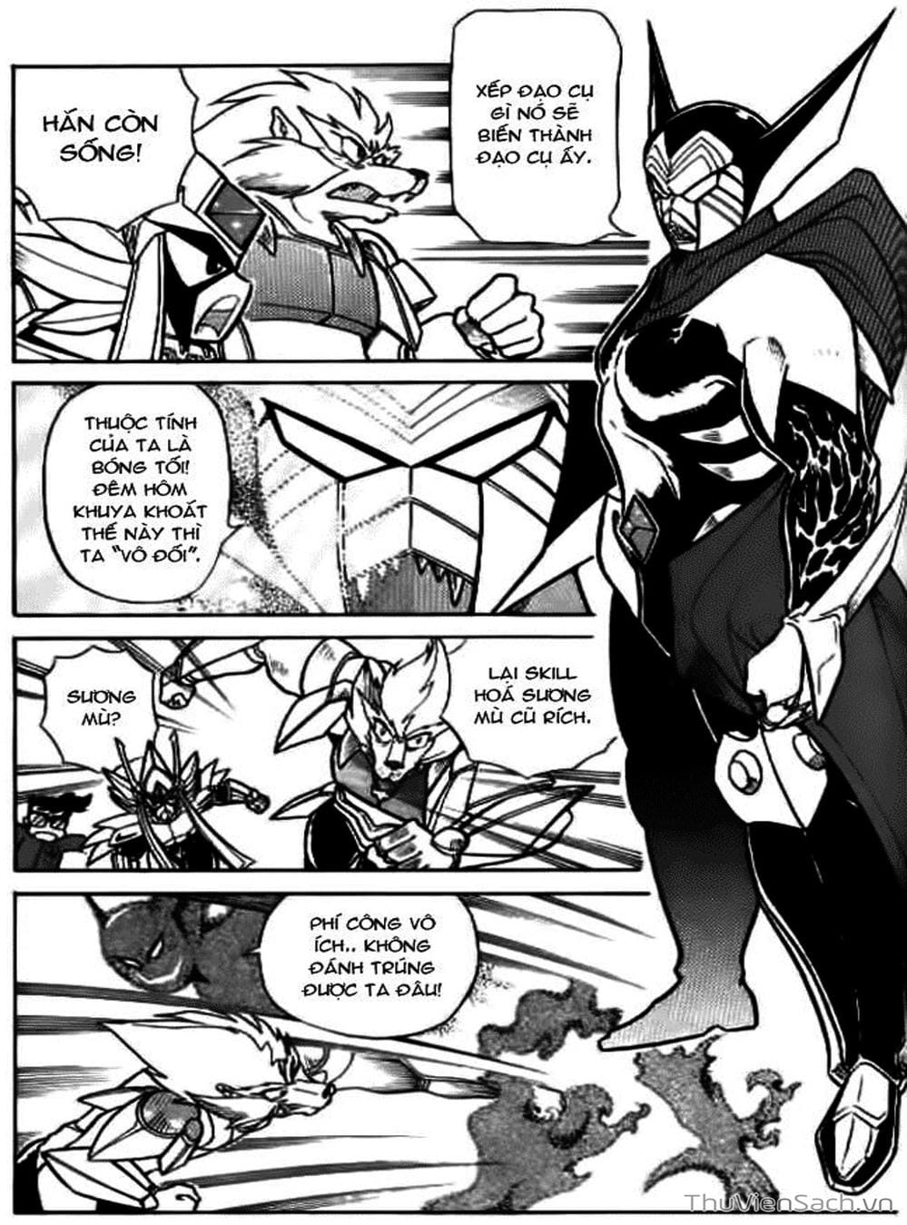 Truyện Tranh Hiệp Sĩ Giấy - Origami Fighter trang 5