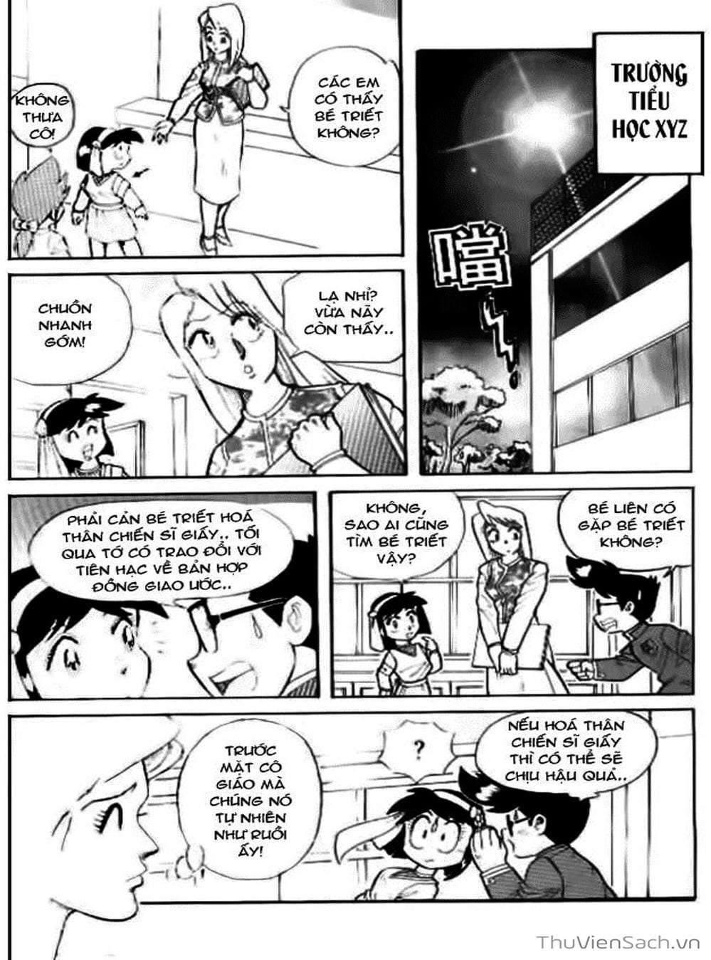 Truyện Tranh Hiệp Sĩ Giấy - Origami Fighter trang 5