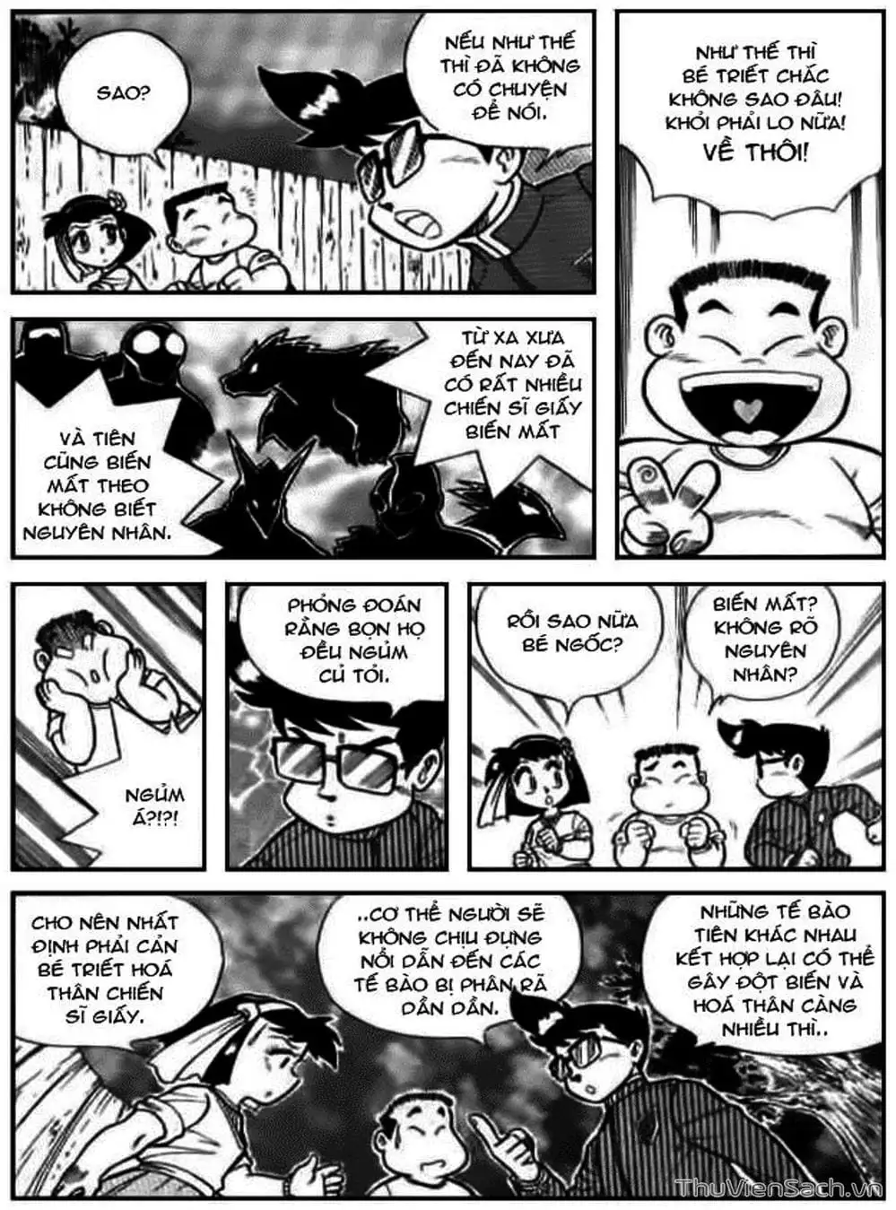 Truyện Tranh Hiệp Sĩ Giấy - Origami Fighter trang 5