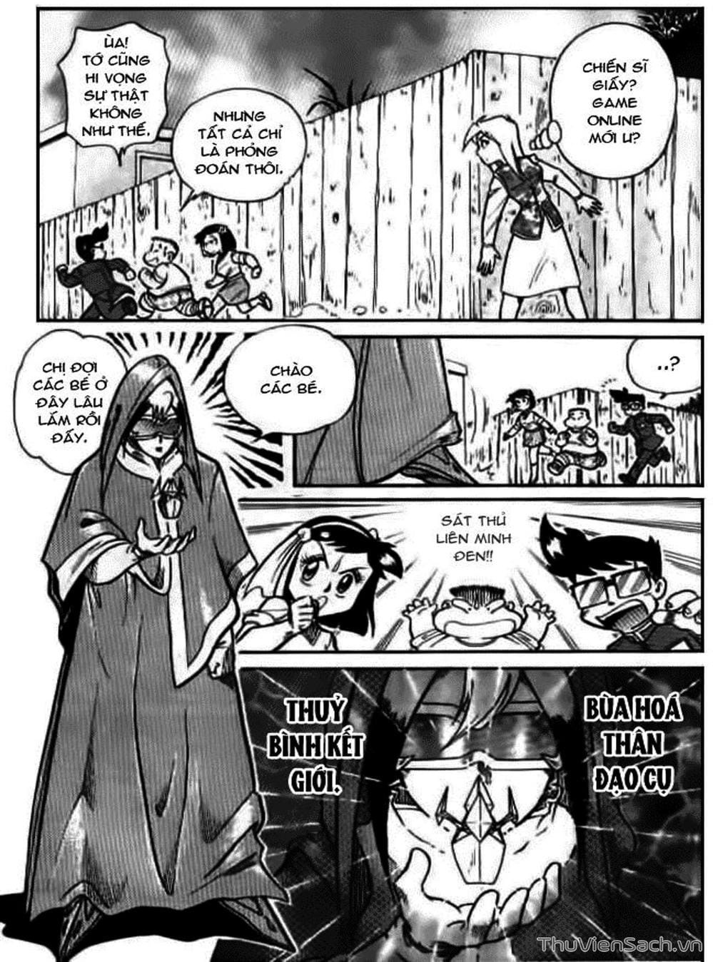 Truyện Tranh Hiệp Sĩ Giấy - Origami Fighter trang 5