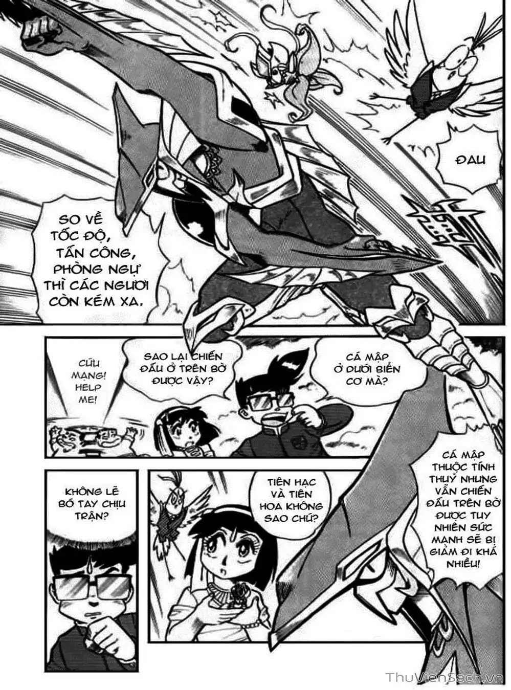 Truyện Tranh Hiệp Sĩ Giấy - Origami Fighter trang 5