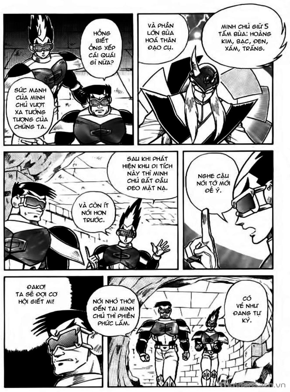 Truyện Tranh Hiệp Sĩ Giấy - Origami Fighter trang 5