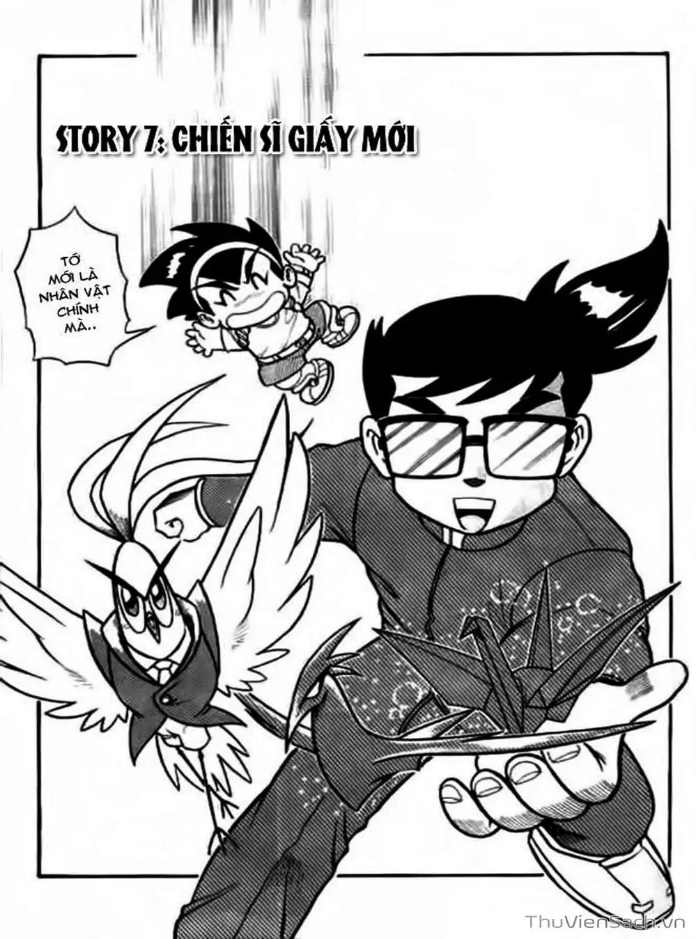 Truyện Tranh Hiệp Sĩ Giấy - Origami Fighter trang 5
