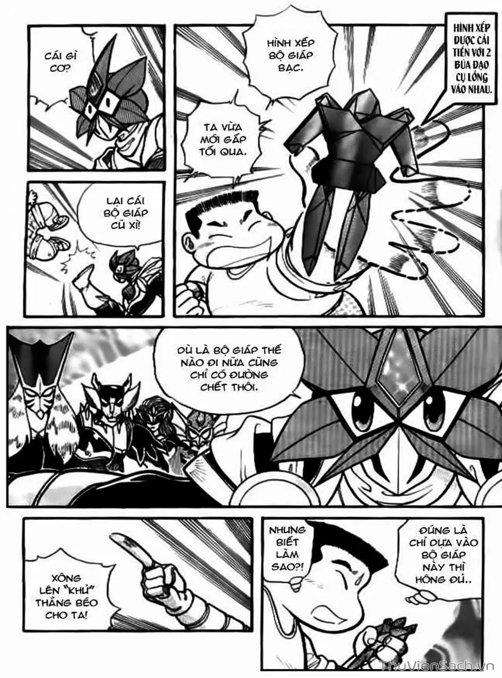 Truyện Tranh Hiệp Sĩ Giấy - Origami Fighter trang 5