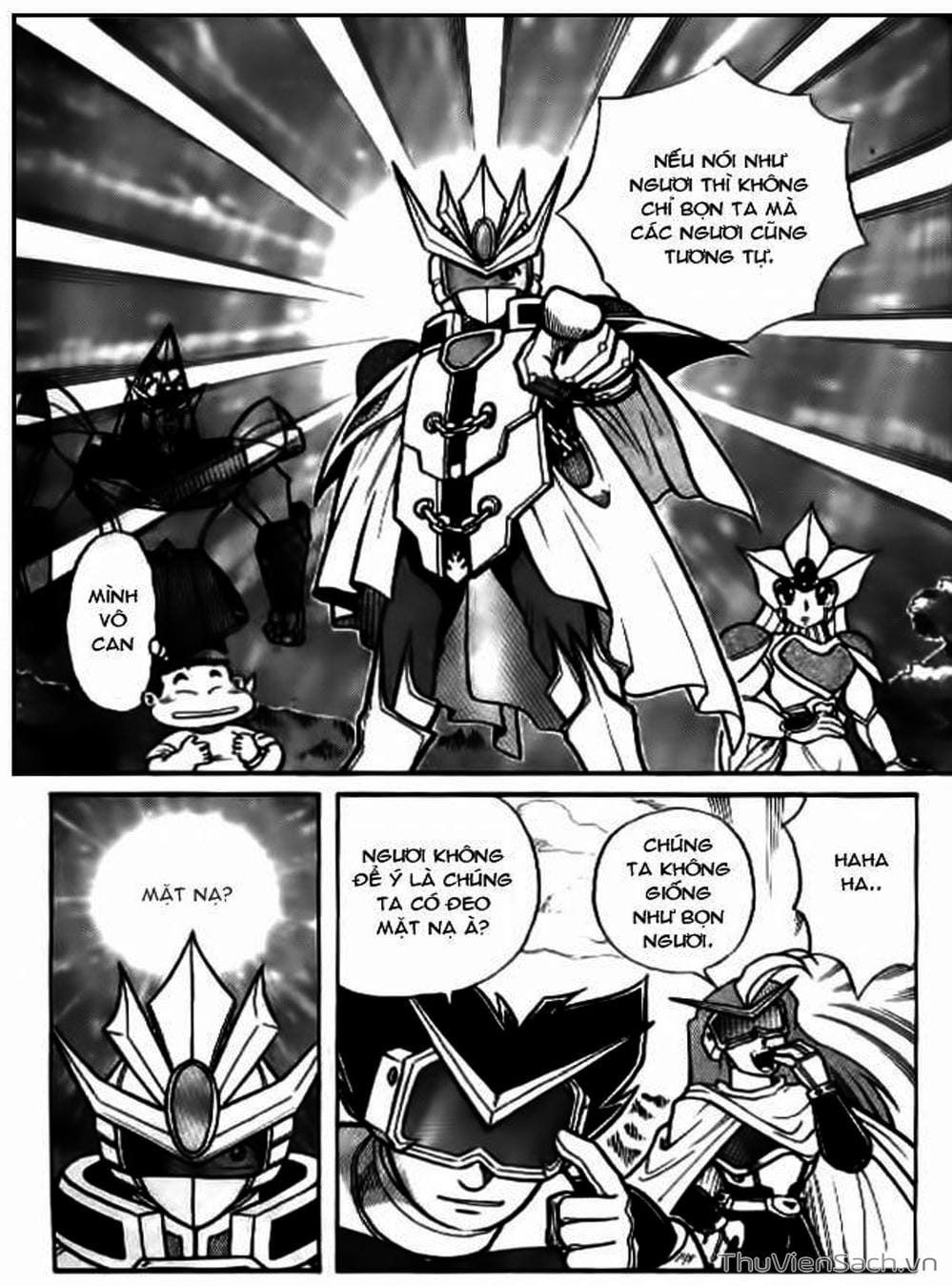 Truyện Tranh Hiệp Sĩ Giấy - Origami Fighter trang 5