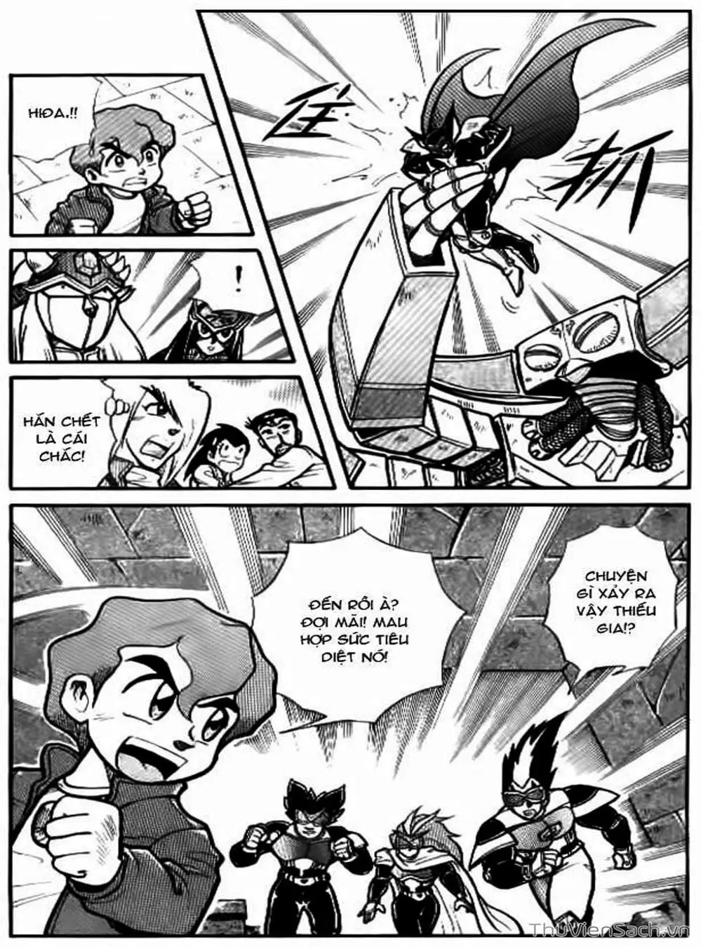 Truyện Tranh Hiệp Sĩ Giấy - Origami Fighter trang 5