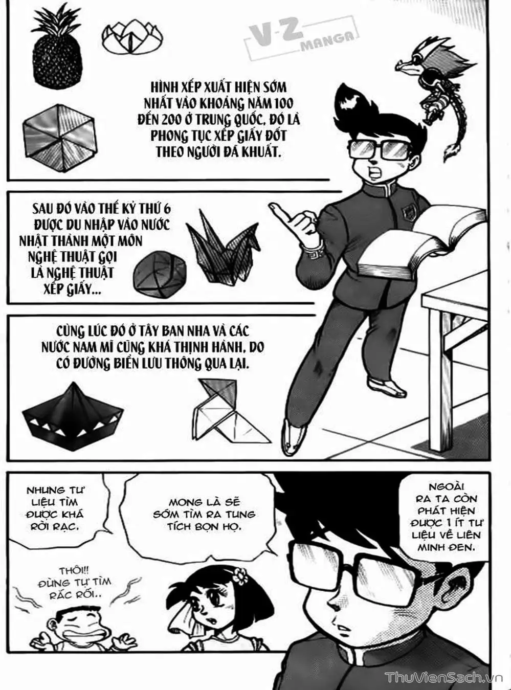 Truyện Tranh Hiệp Sĩ Giấy - Origami Fighter trang 5