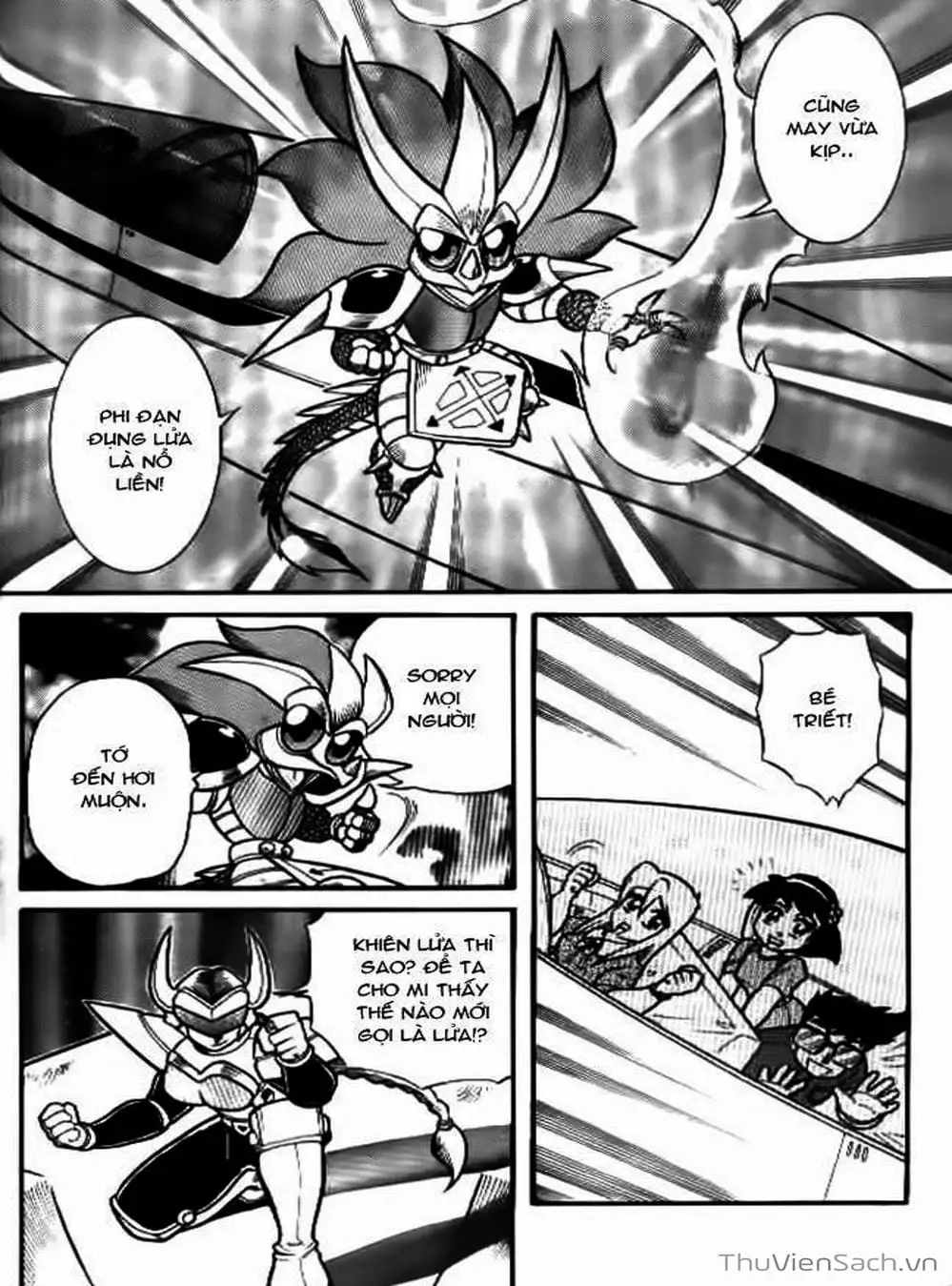 Truyện Tranh Hiệp Sĩ Giấy - Origami Fighter trang 5