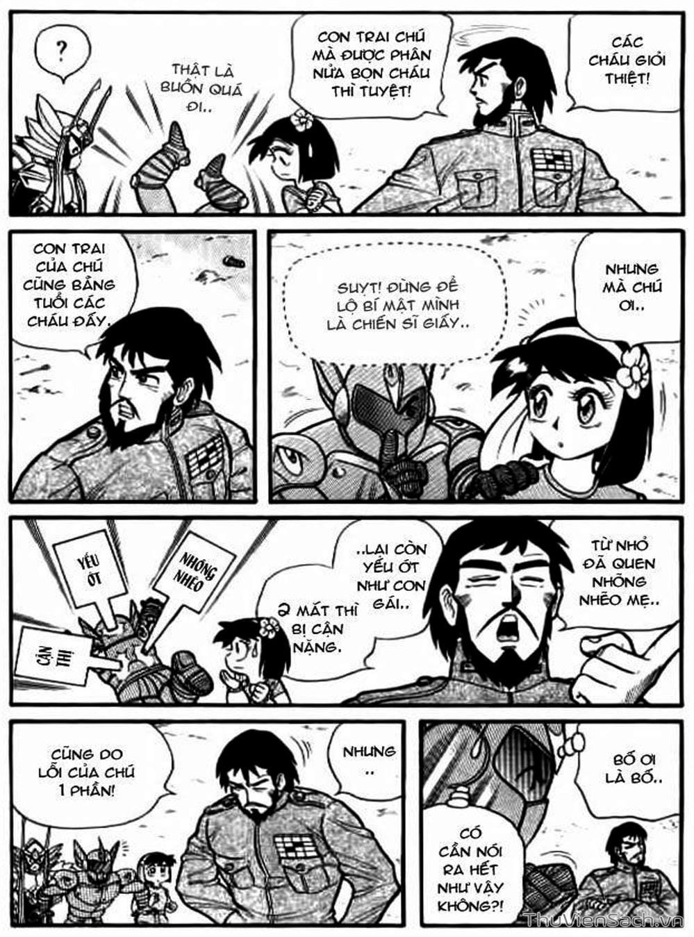 Truyện Tranh Hiệp Sĩ Giấy - Origami Fighter trang 5
