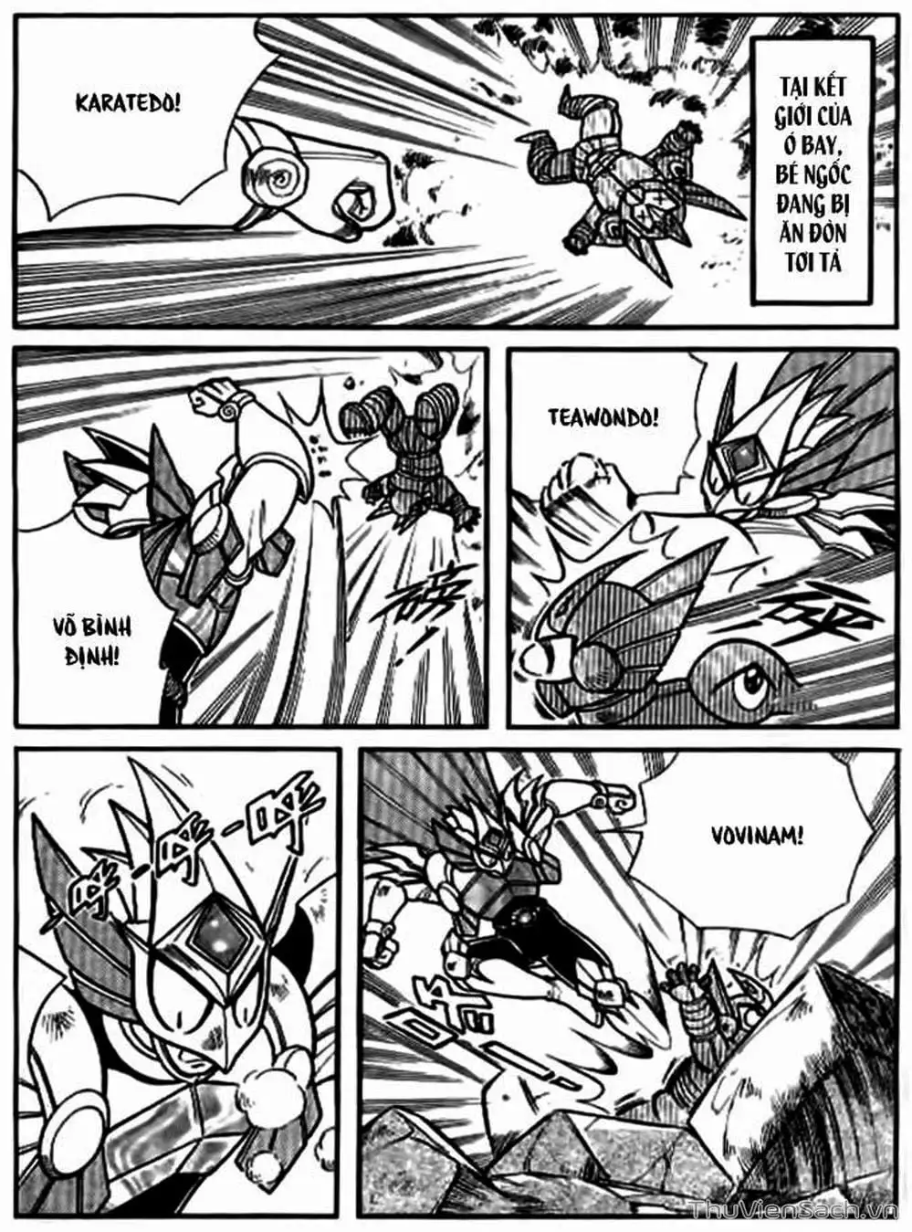 Truyện Tranh Hiệp Sĩ Giấy - Origami Fighter trang 5