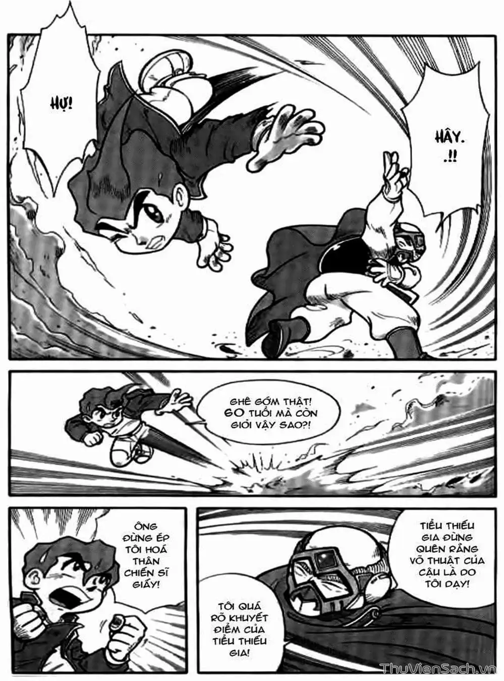 Truyện Tranh Hiệp Sĩ Giấy - Origami Fighter trang 5
