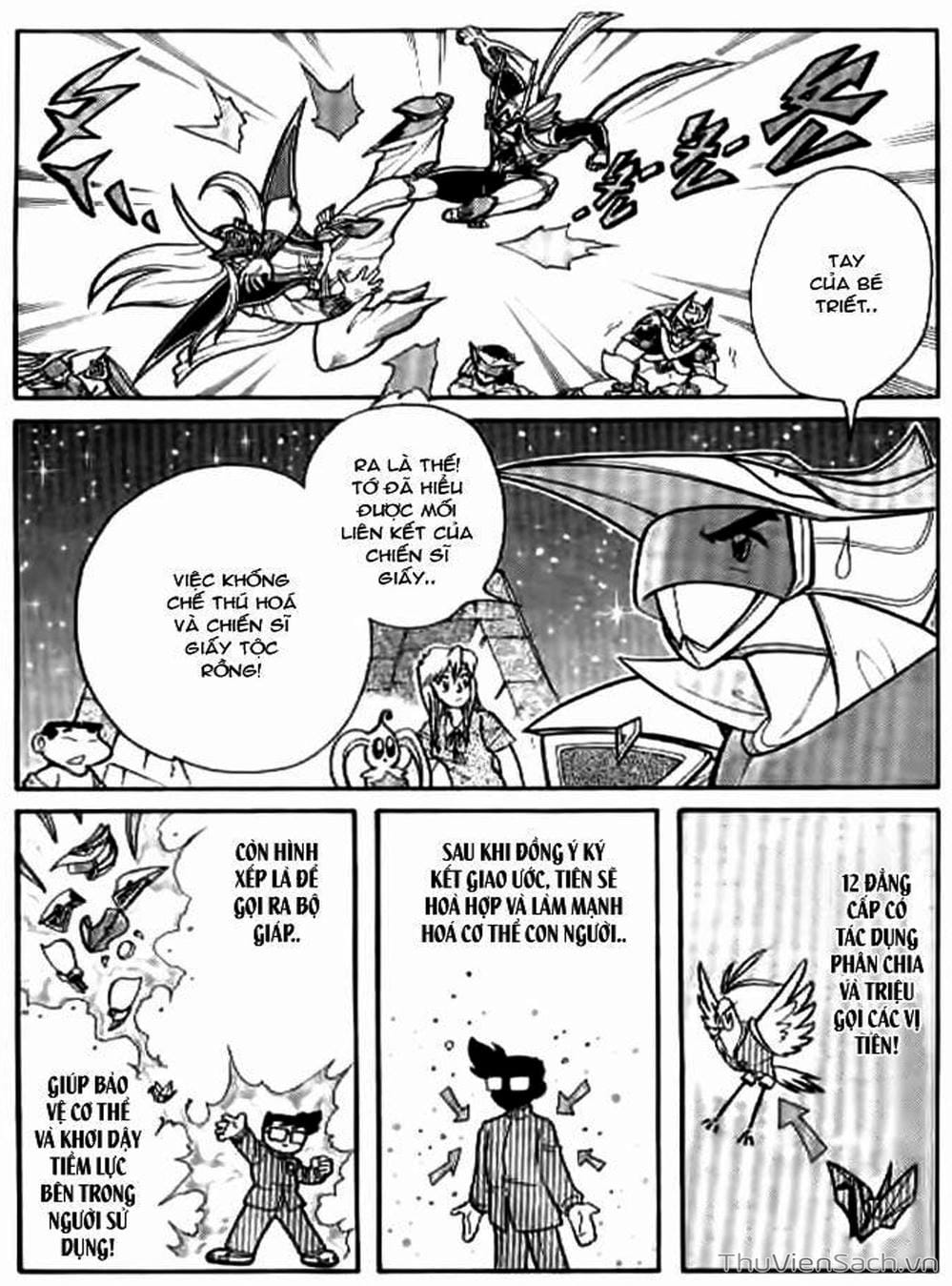 Truyện Tranh Hiệp Sĩ Giấy - Origami Fighter trang 5