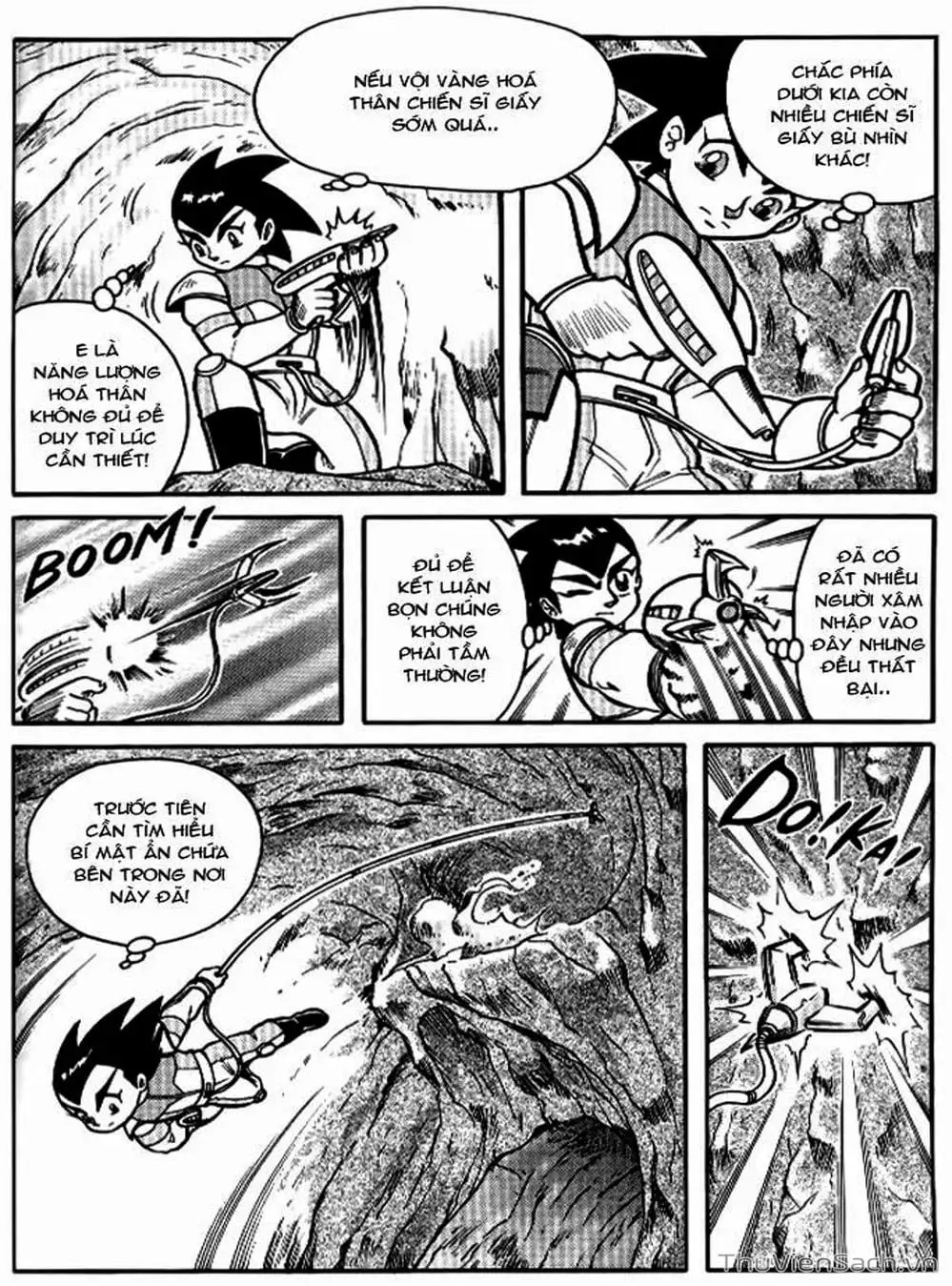 Truyện Tranh Hiệp Sĩ Giấy - Origami Fighter trang 5