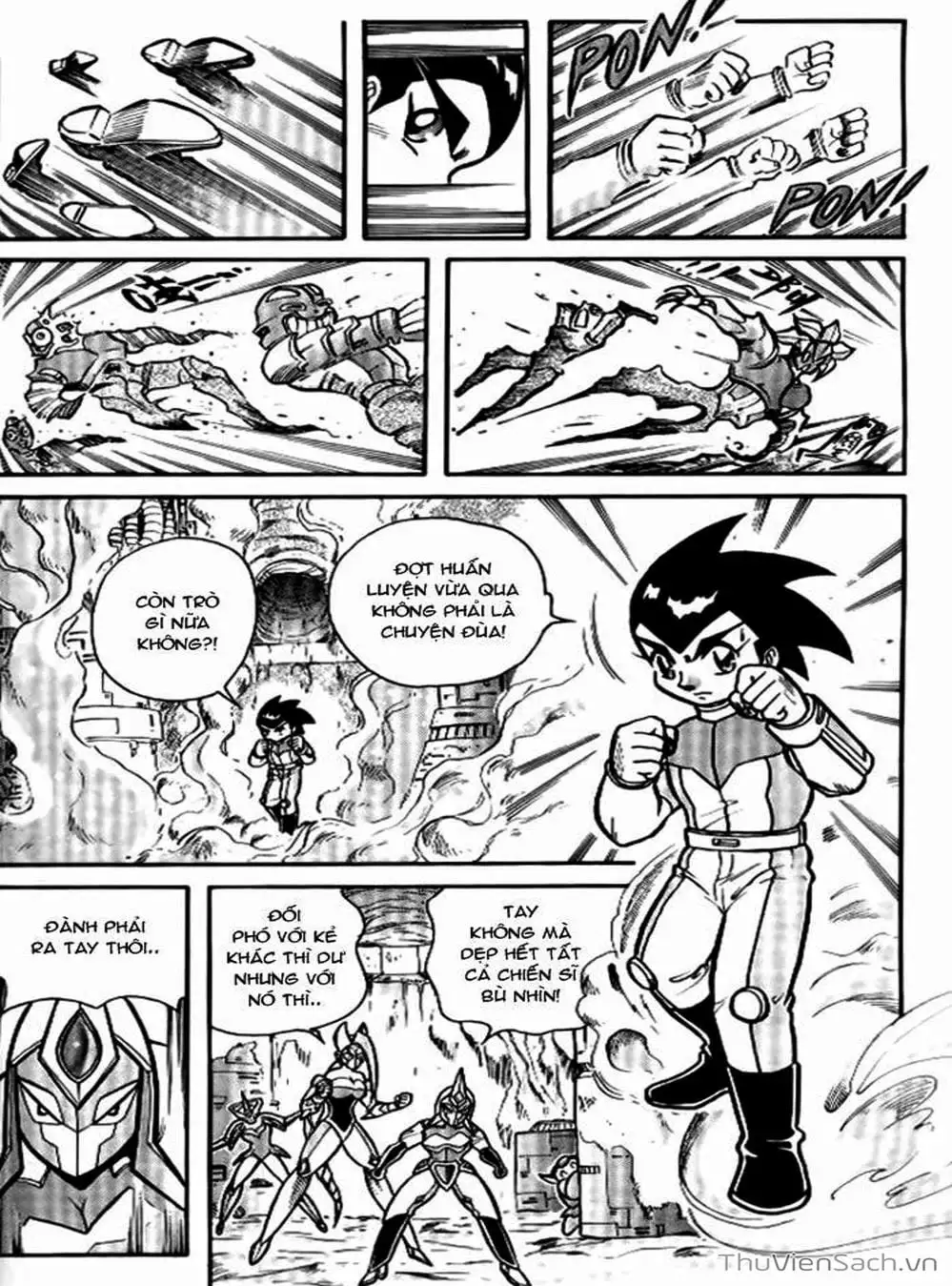 Truyện Tranh Hiệp Sĩ Giấy - Origami Fighter trang 5