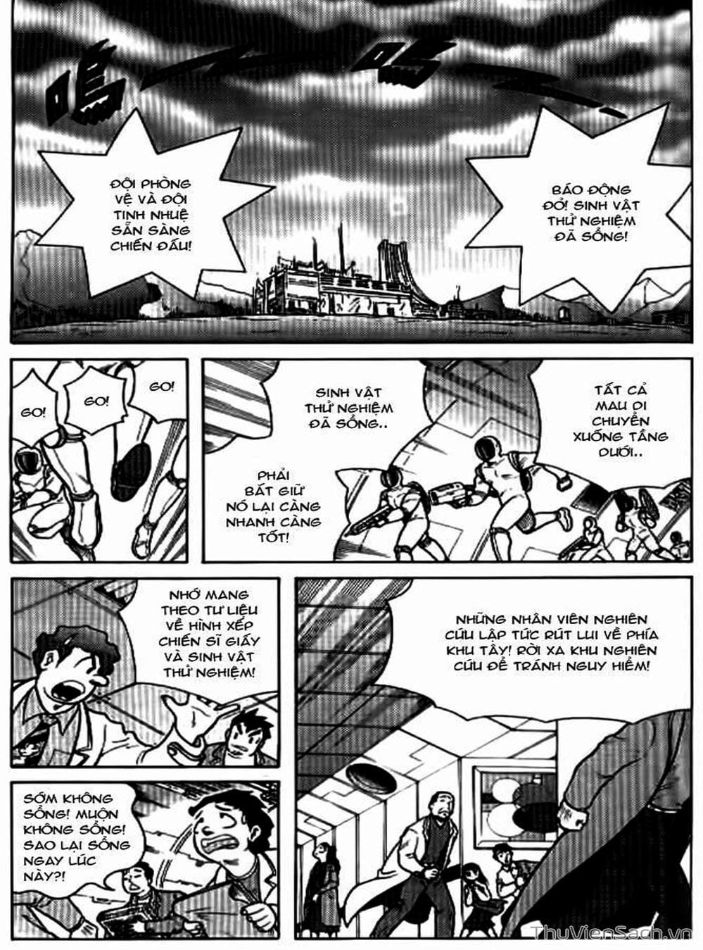 Truyện Tranh Hiệp Sĩ Giấy - Origami Fighter trang 5