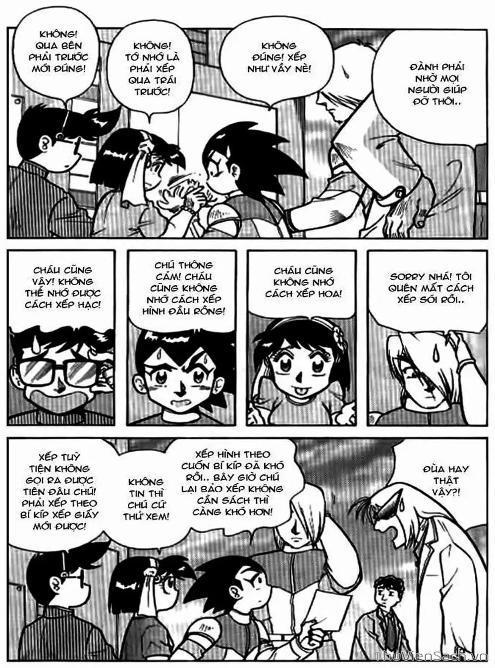 Truyện Tranh Hiệp Sĩ Giấy - Origami Fighter trang 5