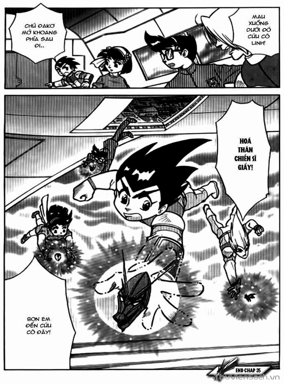 Truyện Tranh Hiệp Sĩ Giấy - Origami Fighter trang 5