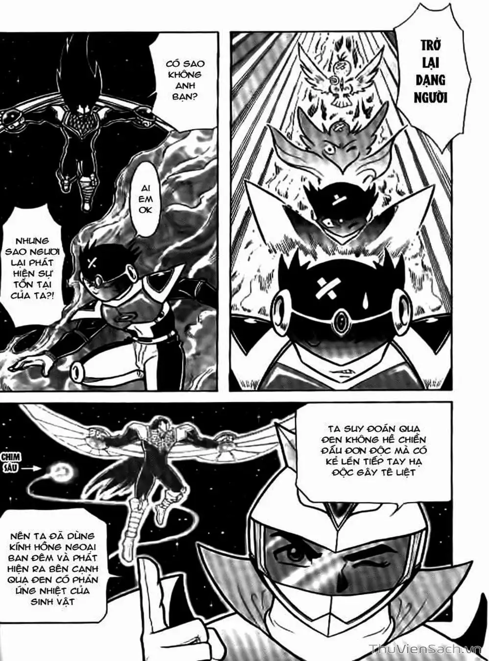 Truyện Tranh Hiệp Sĩ Giấy - Origami Fighter trang 5