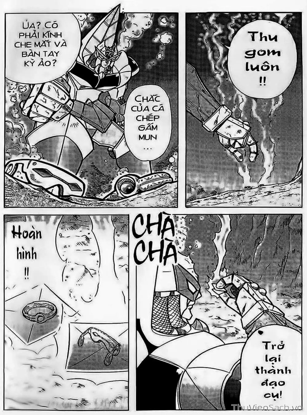 Truyện Tranh Hiệp Sĩ Giấy - Origami Fighter trang 5