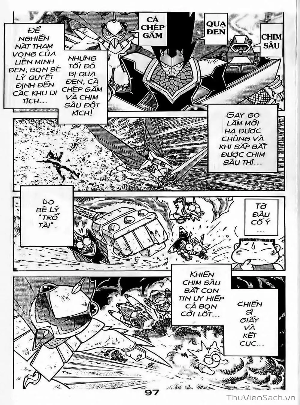 Truyện Tranh Hiệp Sĩ Giấy - Origami Fighter trang 5